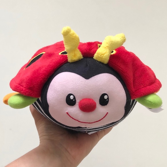 VTech Lady Bug Count & Hug Baby Plush Stuffed Toy - Picture 3 of 11